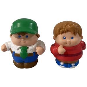 Vintage Little Tikes Toddle Tots Chunky Figures Chad Dan Lot Replacement Toy